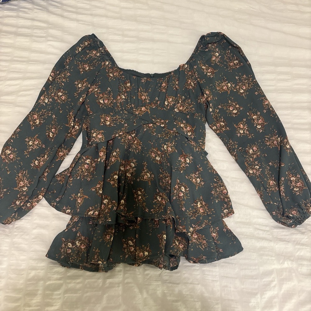 Altar'd State Floral Romper